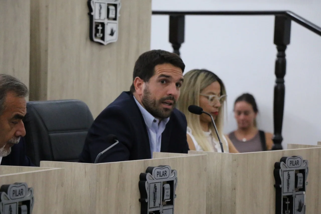 Intervención en sesión del Concejo Deliberante de Pilar